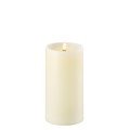 UYUNI Lighting LED candle PILLAR deep wick 7,8 x 15 cm ivory