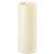 UYUNI Lighting LED Kerze PILLAR tiefer Docht 7,8 x 10 cm ivory