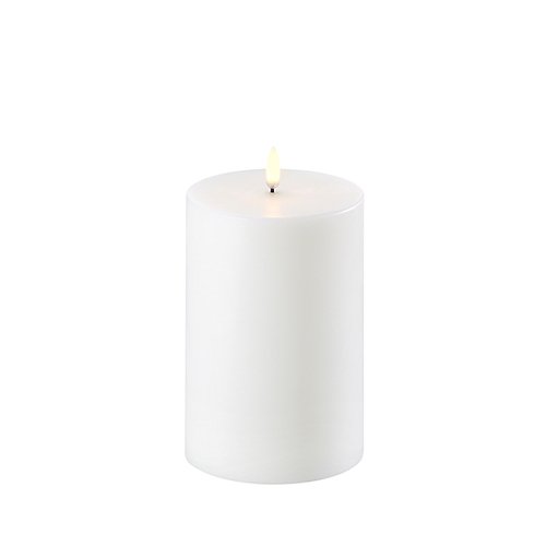 UYUNI Lighting LED Candle PILLAR 10,1 x 15 cm white