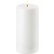 UYUNI Lighting LED candle PILLAR 10,1 x 25 cm white