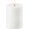 UYUNI Lighting LED candle PILLAR D 7.8 cm white