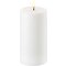 UYUNI Lighting LED Candle PILLAR white