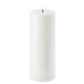 UYUNI Lighting LED Candle PILLAR 7,8 x 20 cm white