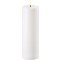 UYUNI Lighting LED candle PILLAR 7,8 x 25 cm white