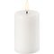UYUNI Lighting LED Candle PILLAR 5,8 x 10 cm white