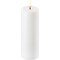 UYUNI Lighting LED Candle PILLAR white