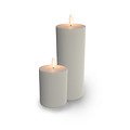 Uyuni Lighting LED candle PILLAR 10,1 x 15,2 cm white - Thumbnail 2