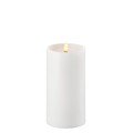 UYUNI Lighting LED candle PILLAR deep wick 7,8 x 15 cm white