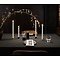 UYUNI Illuminazione LED Stick Candele LED Taper Set di 2 2 2,3 x 20 cm avorio