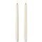 UYUNI Lighting LED Stick Candles Taper Set of 2 2,3 x 15 cm ivory
