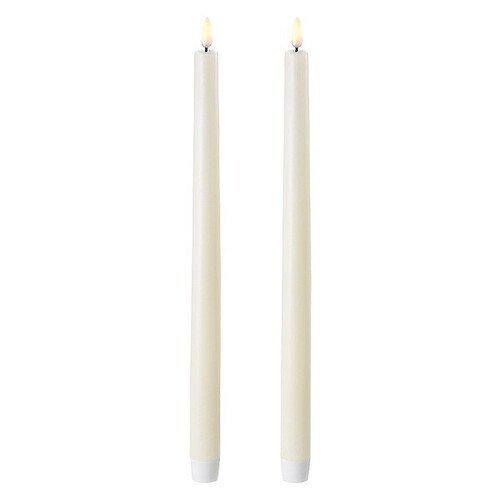 UYUNI Lighting LED stick candle set 2,3 x 35 cm ivory