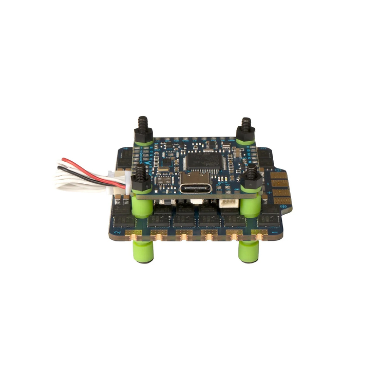 Pilotix F405 V3 Flight Controller Stack ICM42688 & AM32 80A 4in1 ESC 3–8S MADE IN EU - Thumbnail 4