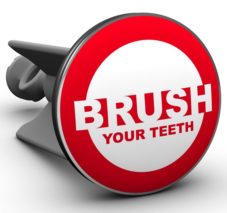 Plopp Sink Plug Brush Your Teeth - Pic 1