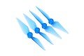 RaceKraft 5038 DCS 2-Blatt Propeller - clear blue (2xCW, 2xCCW) 5 Zoll - Thumbnail 1