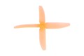 RaceKraft 5040 Quad 4-Blatt Propeller - clear orange (2xCW, 2xCCW) 5 Zoll - Thumbnail 2