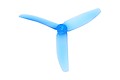 RaceKraft 5040 Tri 3-Blatt Propeller - clear blue (2xCW, 2xCCW) - Thumbnail 2