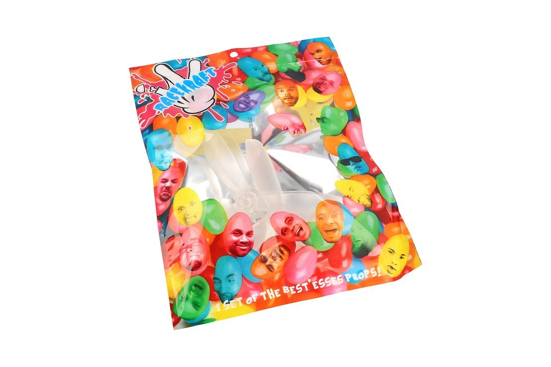 RaceKraft 5045 V2 Tri 3-Blatt Propeller - clear (2xCW, 2xCCW) 5 Zoll - Thumbnail 3