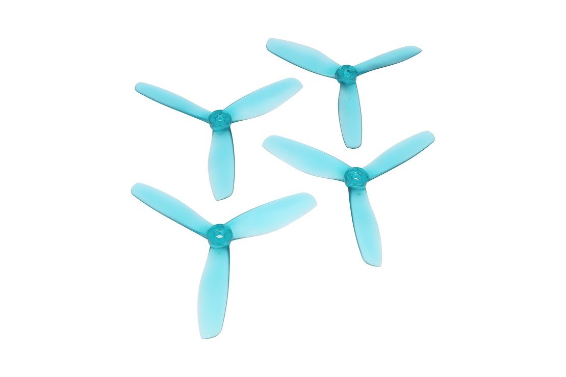 RaceKraft 5045 V2 Tri 3-Blatt Propeller - emerald (2xCW, 2xCCW) 5 Zoll - Thumbnail 1
