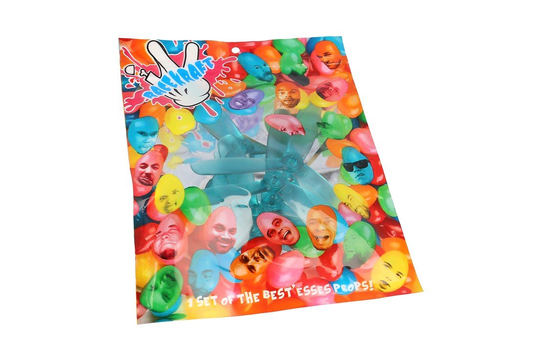 RaceKraft 5045 V2 Tri 3-Blatt Propeller - emerald (2xCW, 2xCCW) 5 Zoll - Thumbnail 3