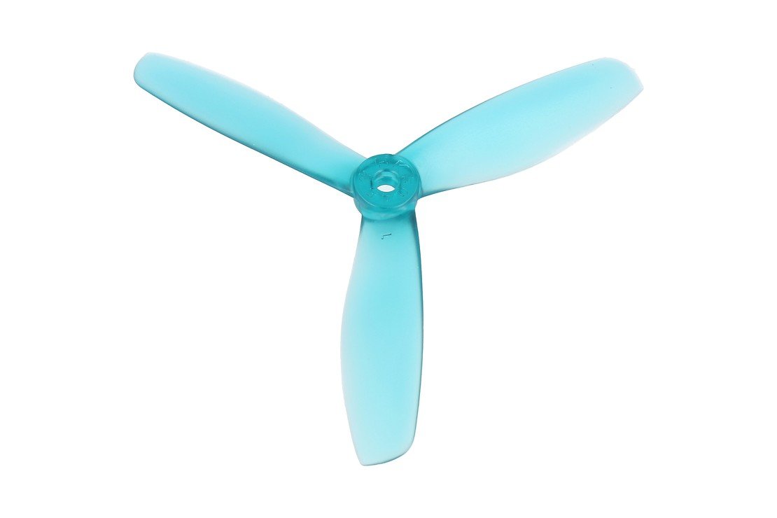 RaceKraft 5045 V2 Tri 3-Blatt Propeller - emerald (2xCW, 2xCCW) 5 Zoll - Thumbnail 2