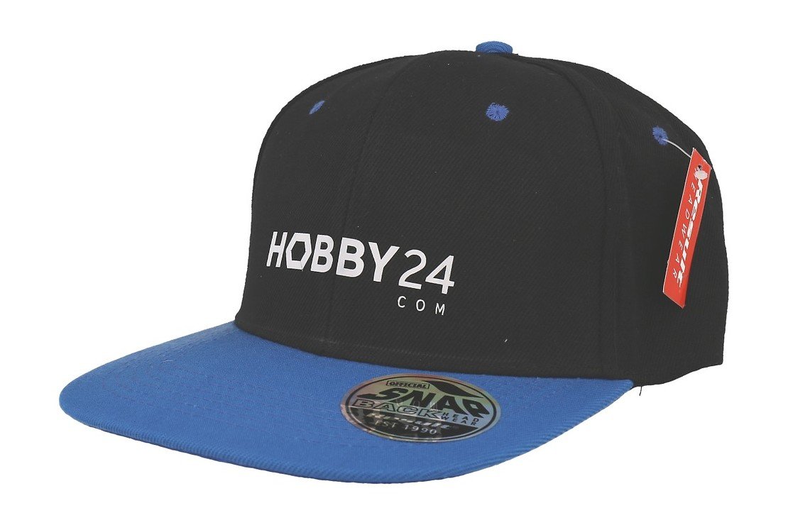 Hobby24.com Basecap schwarz blau - Thumbnail 1