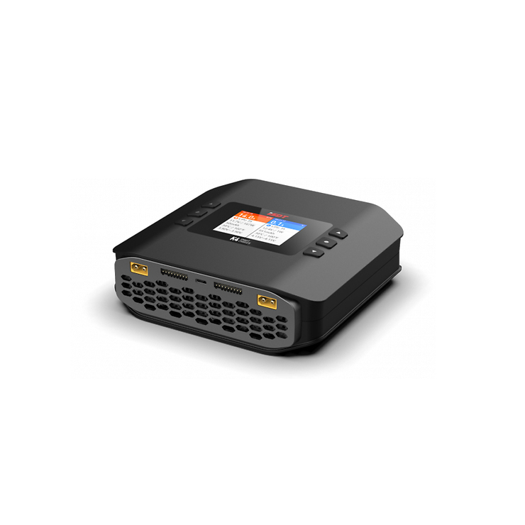 ISDT K4 Duo Dual LiPo Ladegerät 2x600W 20A 1–8S Smart Charger AC/DC - Thumbnail 1