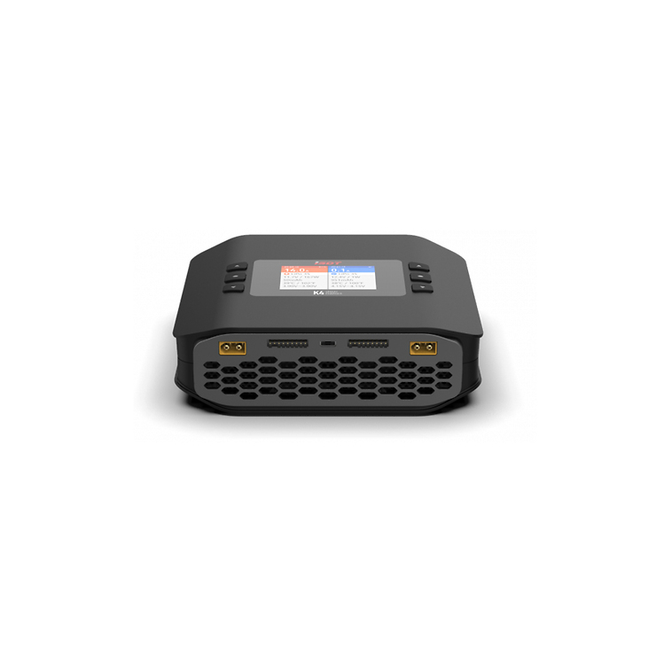 ISDT K4 Duo Dual LiPo Ladegerät 2x600W 20A 1–8S Smart Charger AC/DC - Thumbnail 2