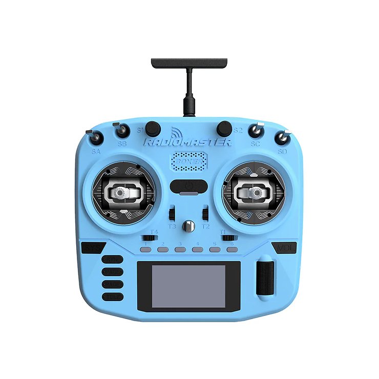 Radiomaster BOXER CRUSH AG01 ELRS EU-LBT remote control Iceberg Blue - Pic 1