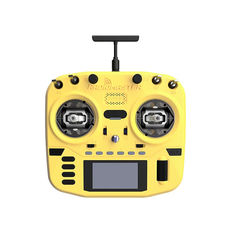 Radiomaster BOXER CRUSH AG01 ELRS EU-LBT remote control Lemon Twist Yellow - Pic 1