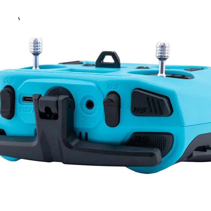 Radiomaster Pocket CRUSH ELRS FPV control remoto Iceberg Azul - Thumbnail 7