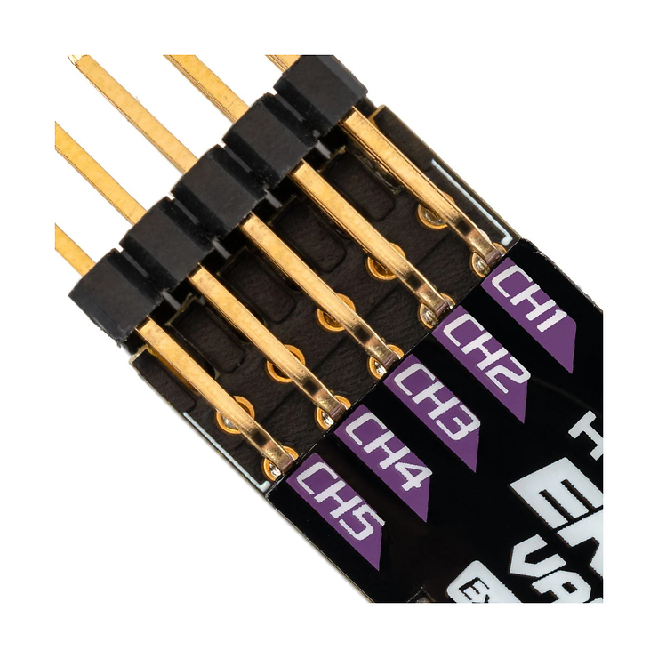 RadioMaster ER6GV 6-kanavainen 2,4 GHz:n ELRS PWM-vastaanotin, jossa on Vario - Bild 2