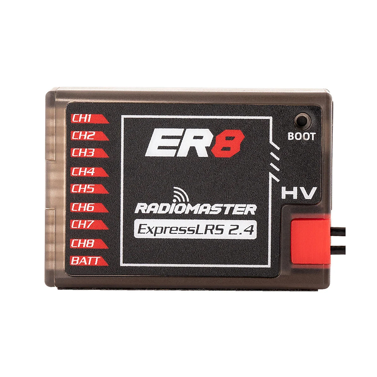 RadioMaster ER8 8 Kanallı 2,4 GHz ELRS PWM Alıcı - Bild 1