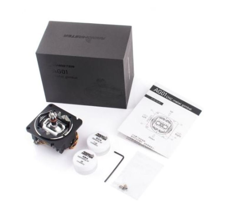 Radiomaster AG01 CNC Hall Gimbal Set TX16s/Boxer - Thumbnail 3