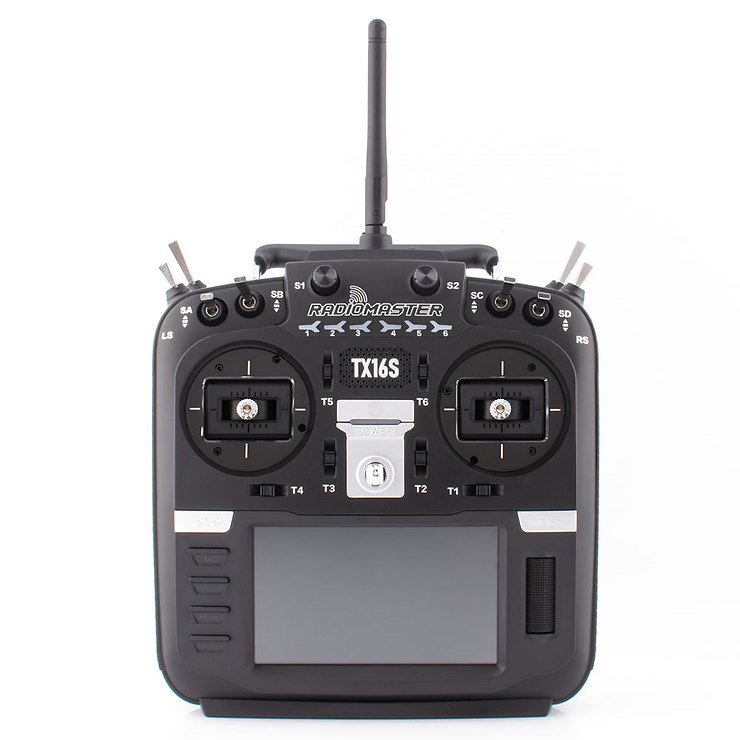 RadioMaster TX16S MKII 2,4 GHz Hall Gimbals V4.0 Multiprotokoll 4in1 Fernsteuerung black - Thumbnail 7