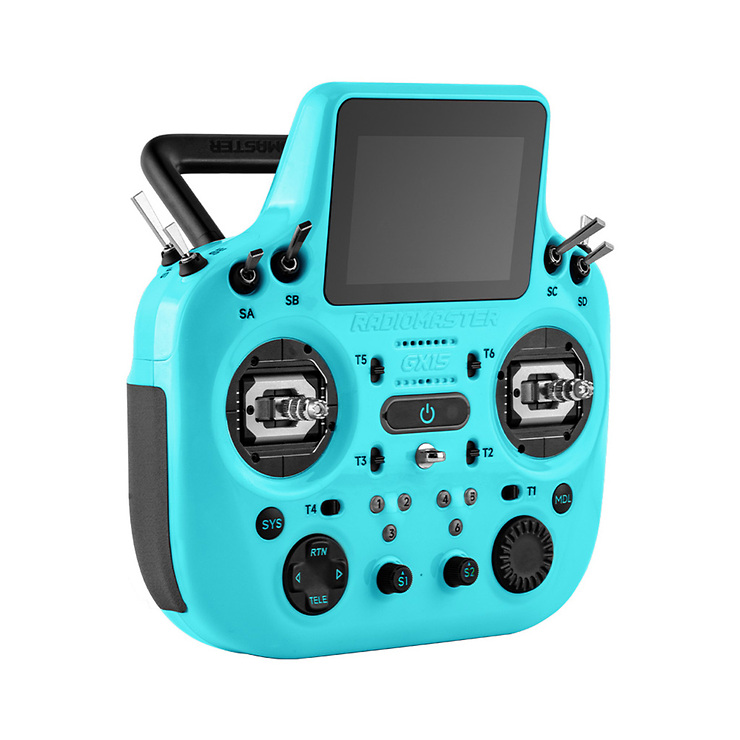 Radiomaster GX15 Dual 2.4GHz ELRS FPV Fernsteuerung Blau - Thumbnail 3
