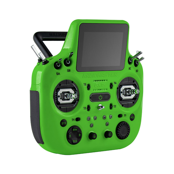 Radiomaster GX15 Dual 2.4GHz ELRS FPV Fernsteuerung Grün - Thumbnail 3