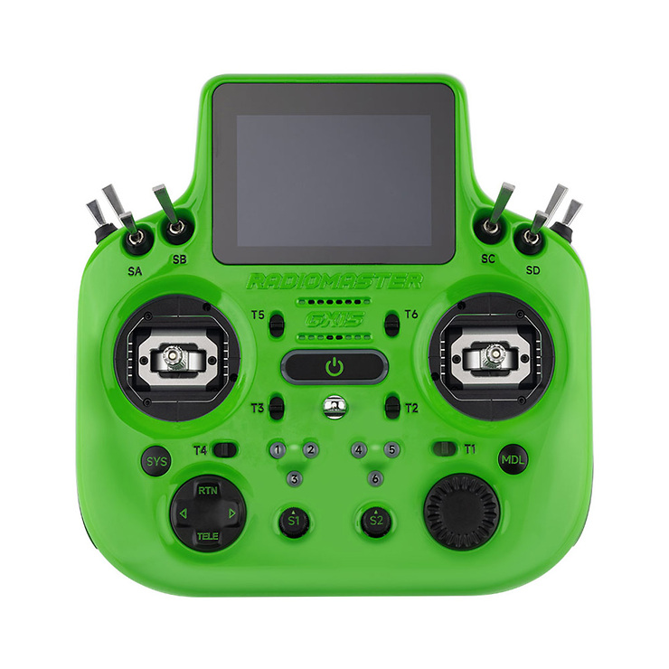 Radiomaster GX15 Dual 2.4GHz ELRS FPV Fernsteuerung Grün - Thumbnail 1