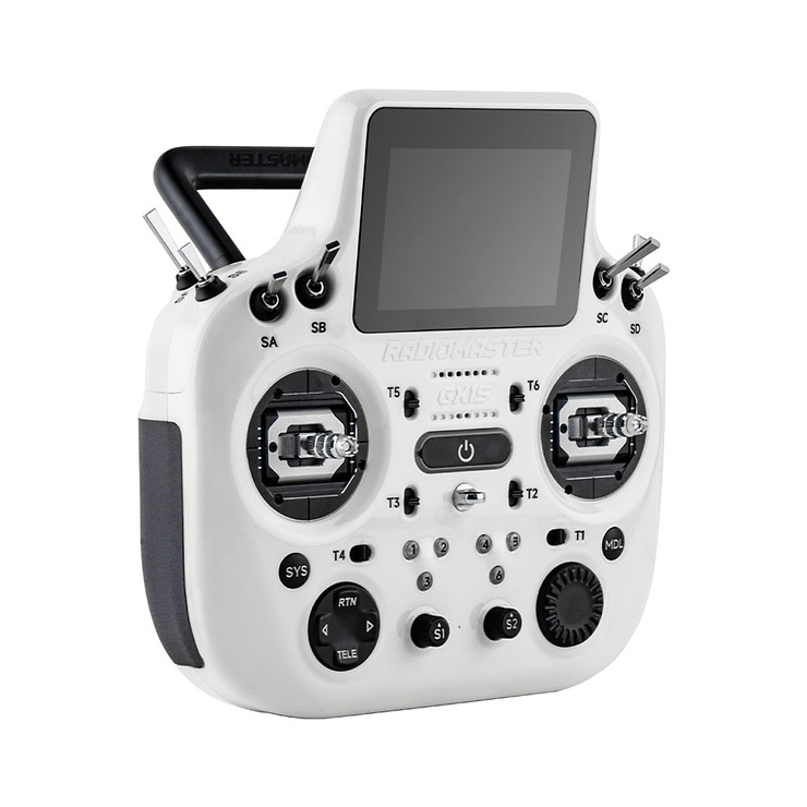 Radiomaster GX15 Dual 2.4GHz ELRS FPV Fernsteuerung Weiß - Thumbnail 4