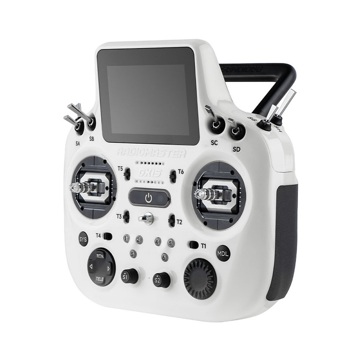 Radiomaster GX15 Dual 2.4GHz ELRS FPV Fernsteuerung Weiß - Thumbnail 1