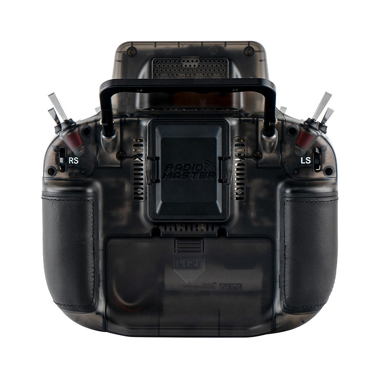 Radiomaster GX15 MAX Dual 2.4GHz ELRS AG02 FPV Fernsteuerung Transparent Grau - Thumbnail 6