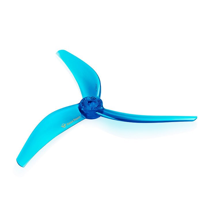 Azure Johnny Freestyle 4838 3 Blatt Propeller Blau 2CW+2CCW PC 4 Zoll - Thumbnail 3