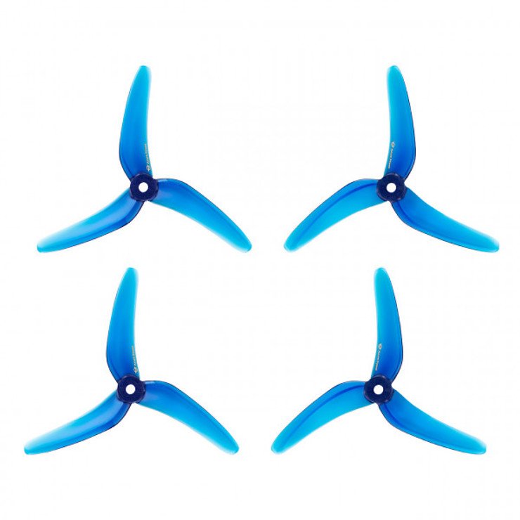 Azure Power 5148 SFP  3 Blatt Propeller Blau 2CW+2CCW 5 Zoll - Thumbnail 1