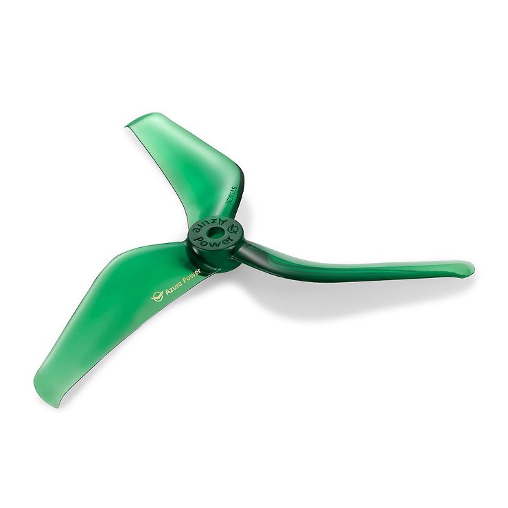 Azure Power 5150 3 Blatt Propeller Grün 2CW+2CCW PC 5 Zoll - Thumbnail 2