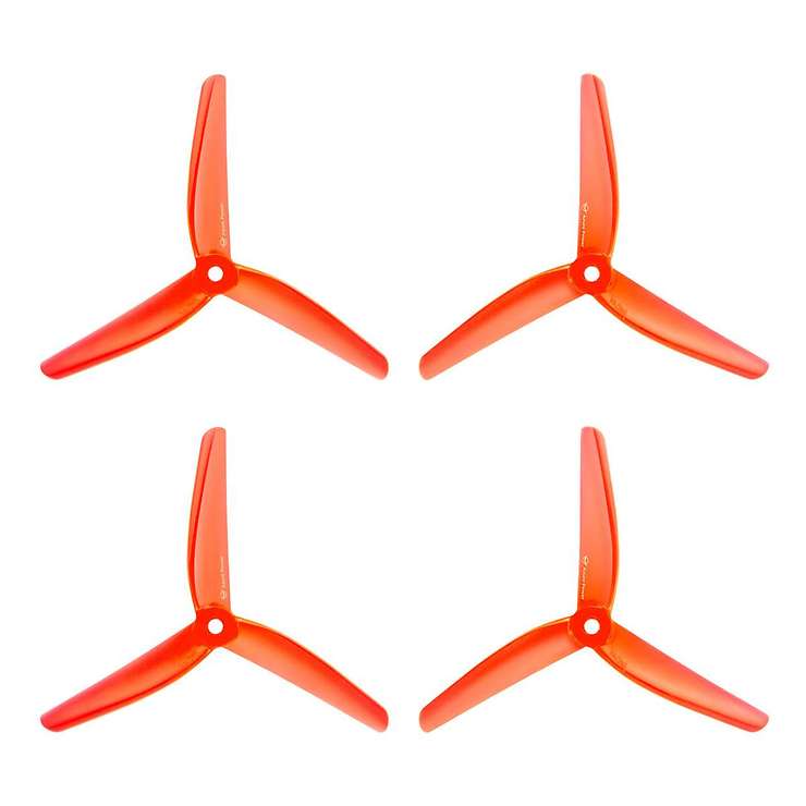 Azure Vanover Tri-Blade Prop Orange 5.1 Zoll - Thumbnail 1