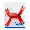 Azure Vanover Tri-Blade Prop Red 5.1 inch - Thumbnail 3