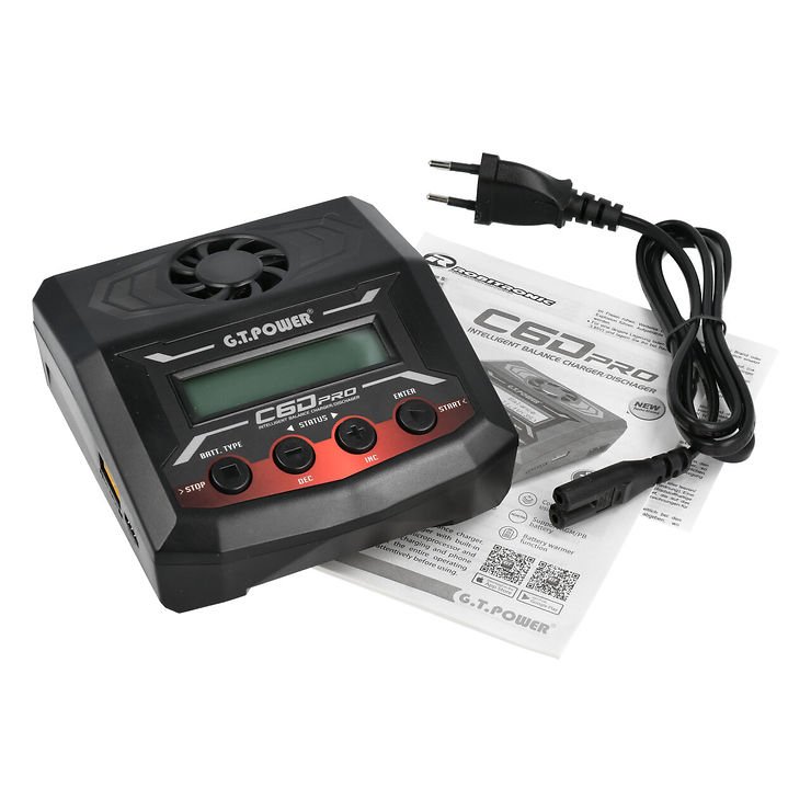 GTPower CD6Pro LiPo charger Charger 1-6s 100W AC - Thumbnail 4