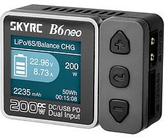 SkyRC B6neo Ladegerät Charger LiPo 1-6s 10A 200W grau