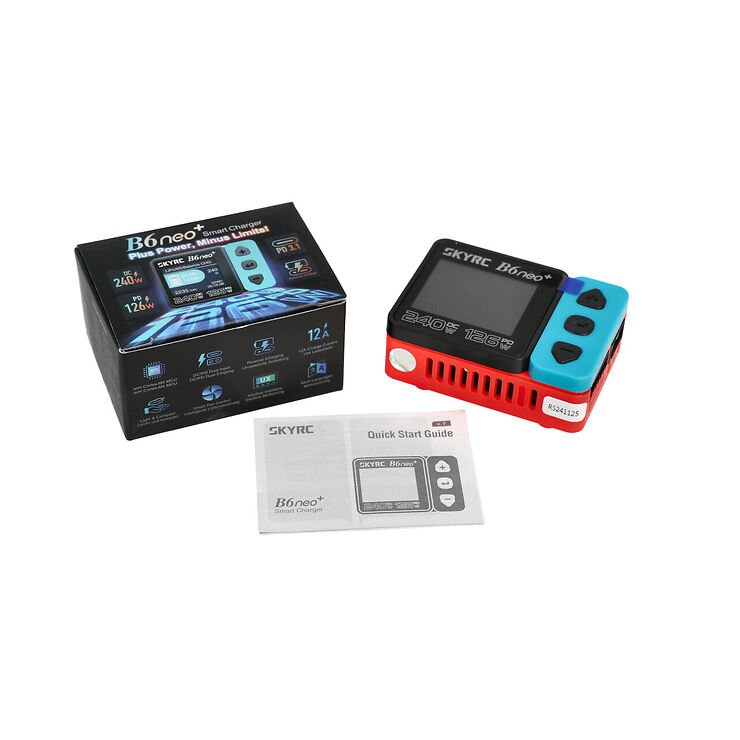 Caricabatterie SkyRC B6neo+ Caricabatterie LiPo 1-6s 10A 200W - Thumbnail 5