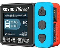 Caricabatterie SkyRC B6neo+ Caricabatterie LiPo 1-6s 10A 200W