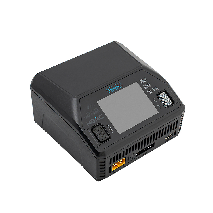 ToolkitRC M8AC LiPo 1-8S 20A Ladegerät AC/DC - Thumbnail 2